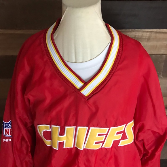 Kansas City Chiefs pro line pullover jacket large - Picture 3 of 7